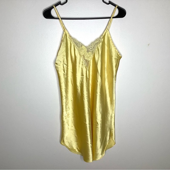 inner most Other - < Vintage Yellow Slip Dress size Small >